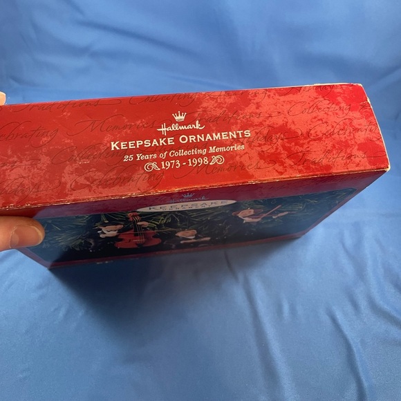 NWT 1998 Hallmark Keepsake The Three Stooges Larry, Moe, and Curly ornaments - Picture 2 of 14